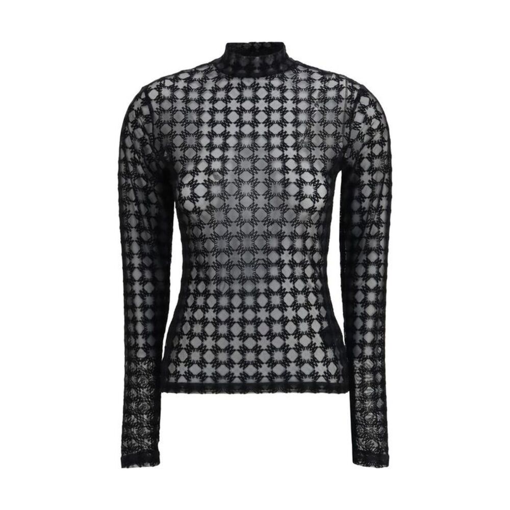 Amiri Black Polyester Pattern Women's Shirt